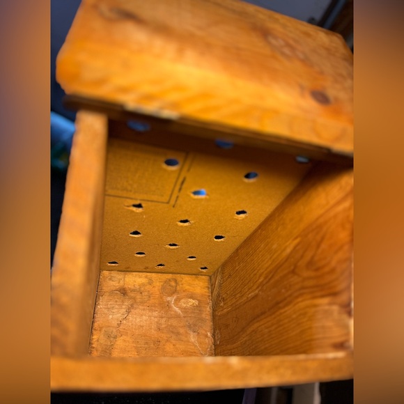 Vintage Potatoes and Onions Storage Bin - Picture 4 of 4